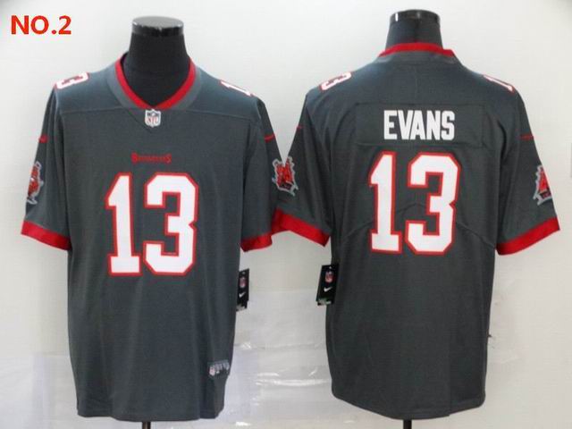 Men's Tampa Bay Buccaneers 13 Mike Evans Jesey NO.2;